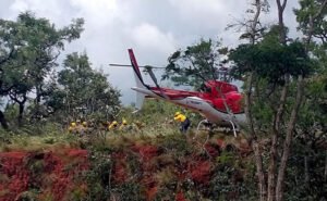 Read more about the article Equipe de Combate a Incêndio Florestal Aeroterrestre faz apresentação à Operação Corta-Fogo